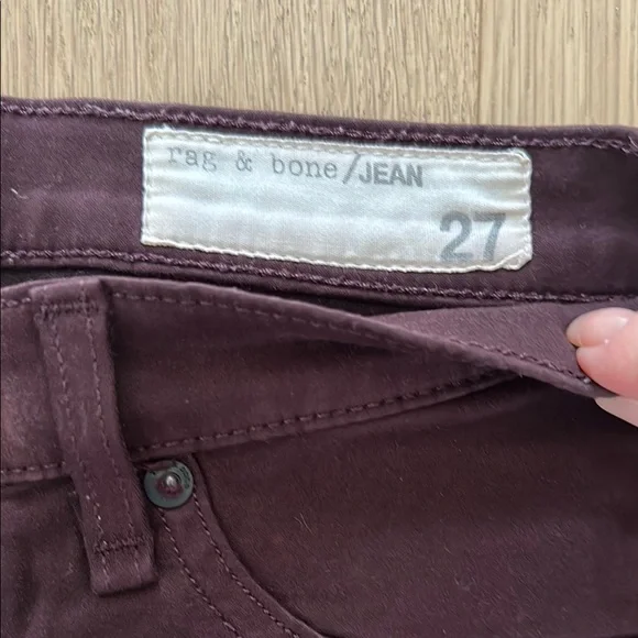 Dark Purple Skinny Jeans - Picture 3 of 3